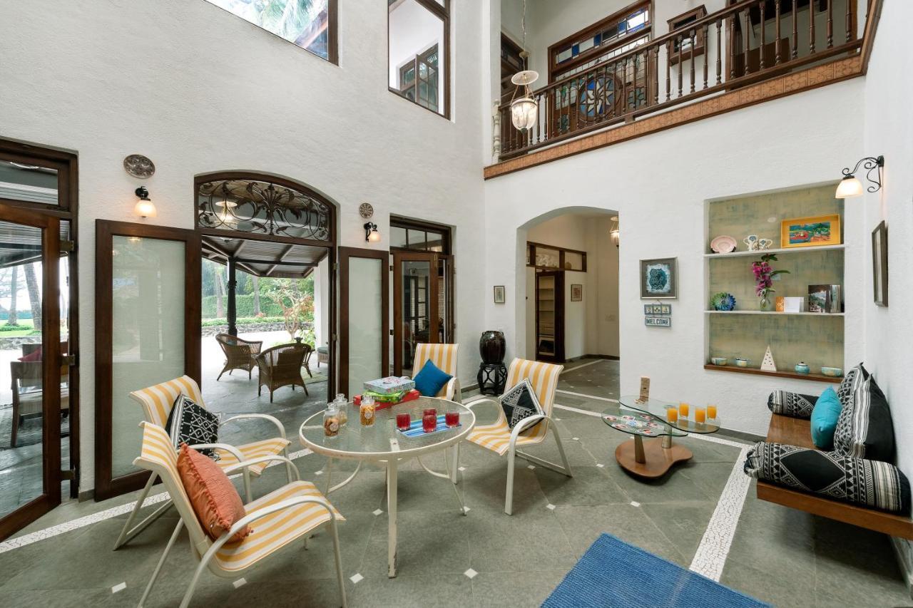 Saffronstays Thalassea, Alibaug - Picturesque Sea-Facing Villa With Colonial Decor Алибаг Екстериор снимка